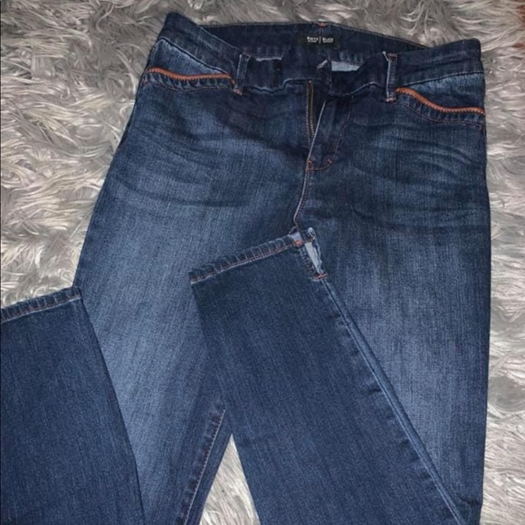 Size 4 white|black Capri skinny jeans! - Picture 1 of 1